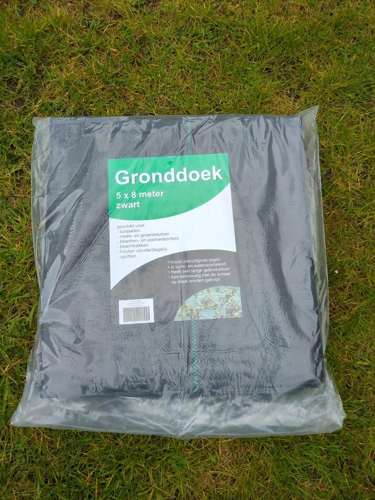 Gronddoek / worteldoek, Ophalen, Nieuw