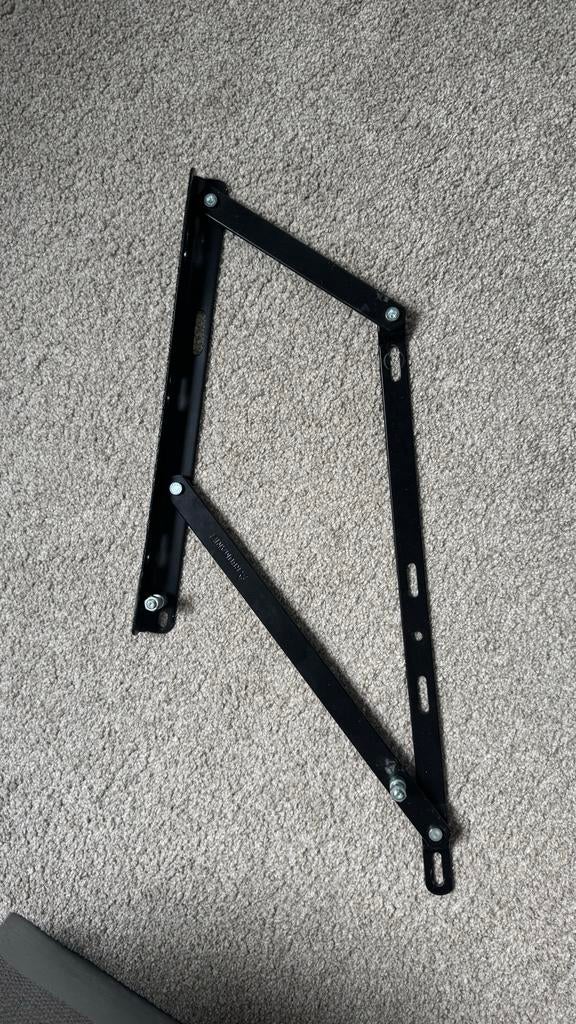 Bedlift Mechanisme - Zwart metaal, Zwart, Tweepersoons, Ophalen of Verzenden, Overige maten