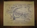 2 gedrukte prenten belegering Eindhoven 1583 Frans Hogenberg, Gelezen, Voor 1800, Frans Hogenberg, Ophalen of Verzenden