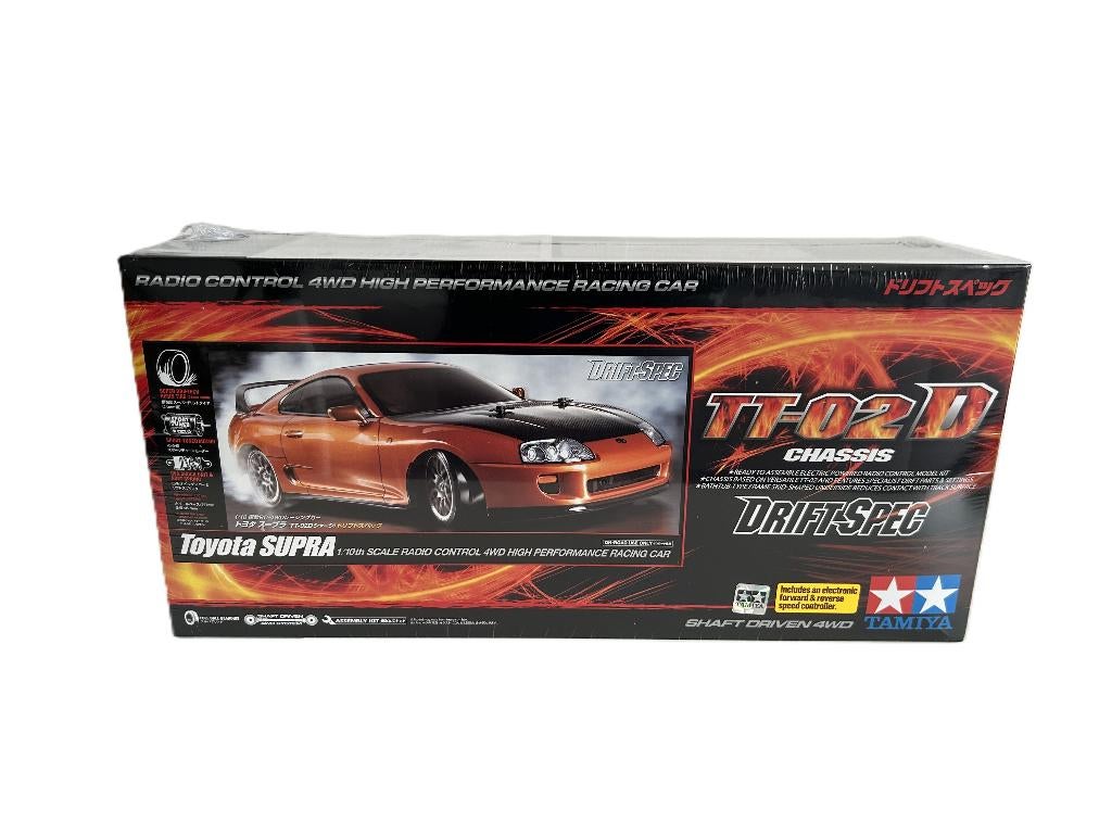 Tamiya 58613 1/10 RC Toyota Supra Drift Spec 1/10 nieuw, Hobby en Vrije tijd, Modelbouw | Radiografisch | Auto's, Elektro, Nieuw