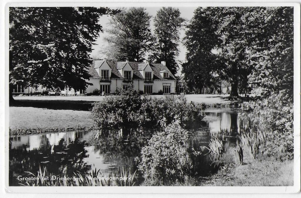 Driebergen Welgelegen Park Oude ansichtkaart ( B3342 ), Ophalen of Verzenden, 1960 tot 1980, Ongelopen, Utrecht