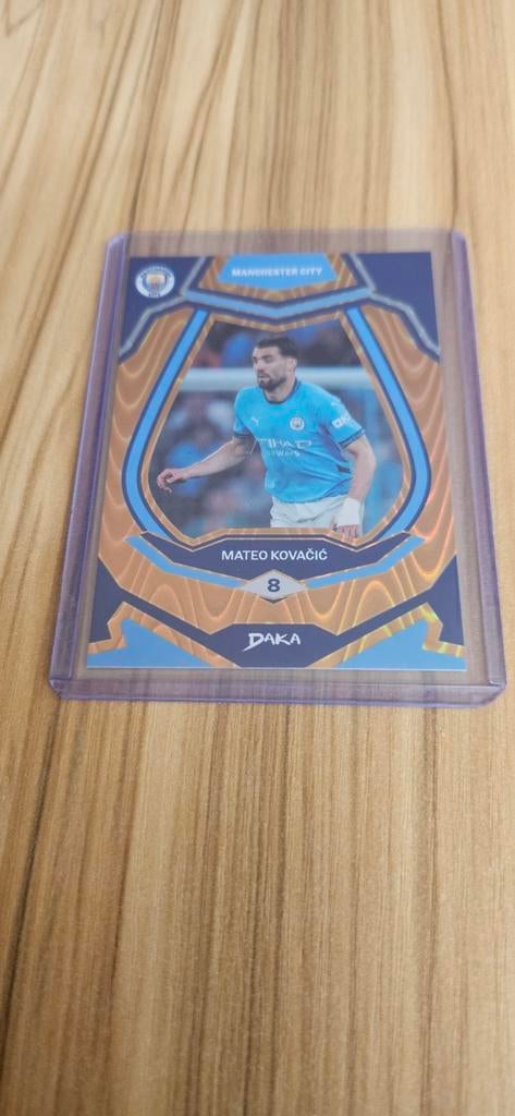 Mateo Kovačić Manchester City Spelerskaart 18/25, Ophalen of Verzenden, Zo goed als nieuw, Buitenlandse clubs, Spelerskaart