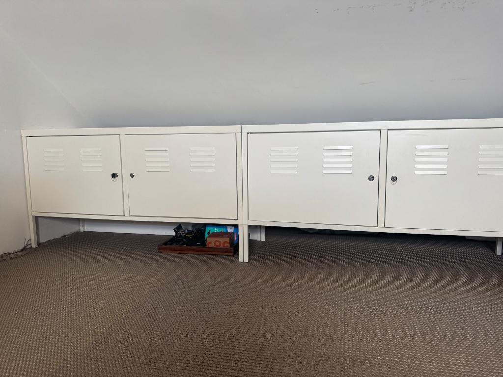 IKEA PS Lockerkast wit - 2x, Ophalen, Zo goed als nieuw