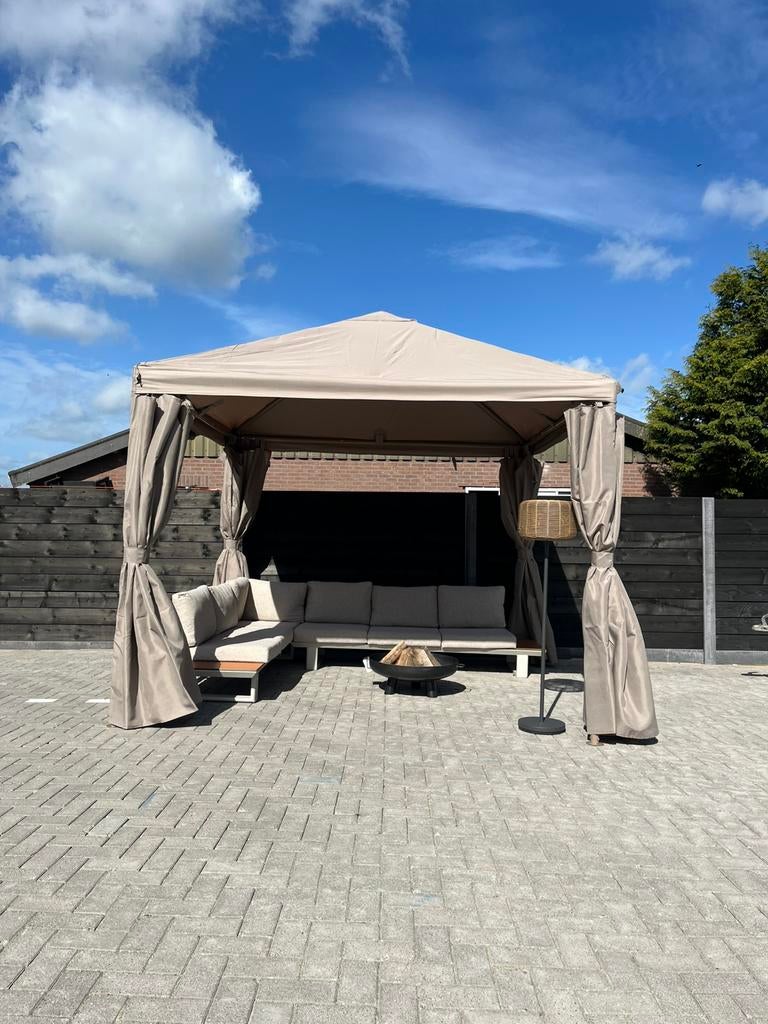 Te huur! Luxe partytent paviljoen! Waterdicht met zijwanden, Ophalen, Nieuw, Minder dan 5 meter, Paviljoen