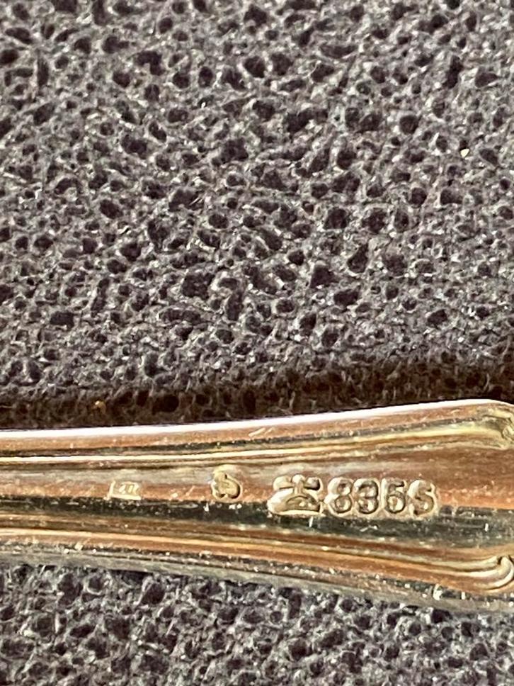 12 sorbetlepels sorbet lepels, Antiek en Kunst, Antiek | Bestek, Ophalen