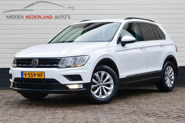 Volkswagen TIGUAN * GRIJS KENTEKEN * APK 2026 * PDC *, Auto's, Bestelauto's, Bedrijf, Te koop, ABS, Airconditioning, Alarm, Bluetooth