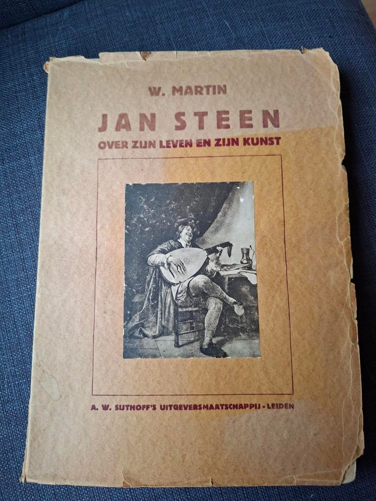 Jan Steen: Over zijn leven en zijn kunst - W. Martin, Ophalen of Verzenden, Gelezen, Schilder- en Tekenkunst, W. Martin