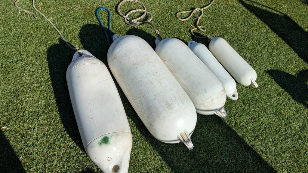 Gebruikte stootwillen/fenders in verschillende maten, Watersport en Boten, Accessoires en Onderhoud, Ophalen, Gebruikt, Overige typen