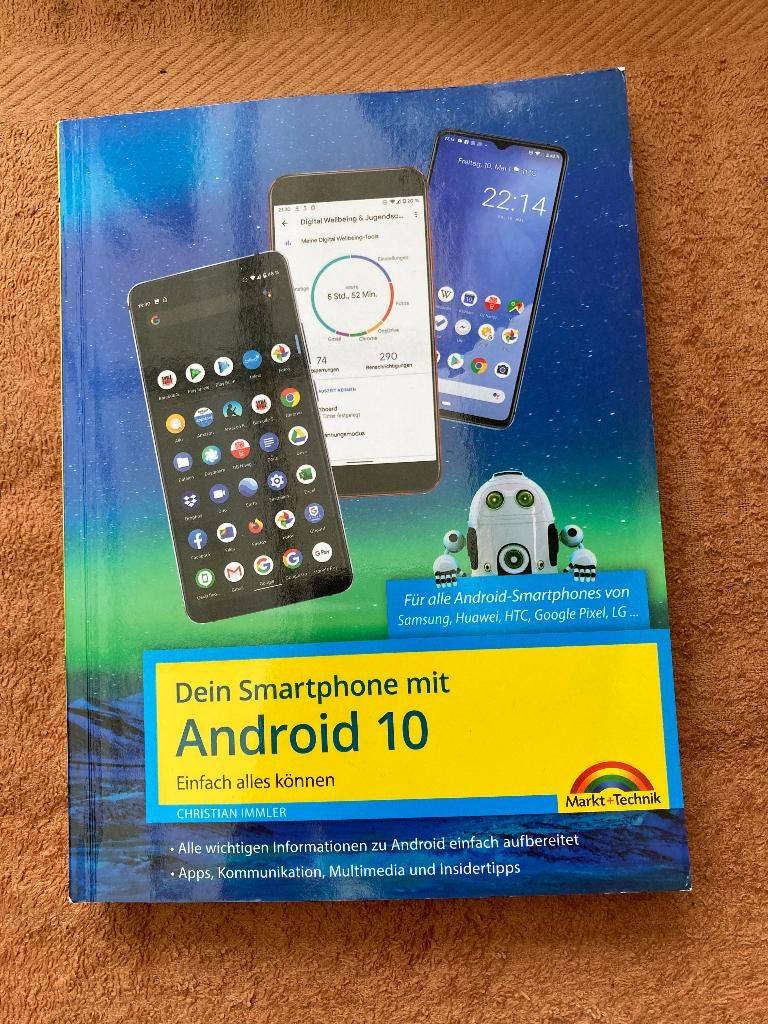 Dein Smartphone mit Android 10 (Duits), Boeken, Informatica en Computer, Ophalen of Verzenden, Zo goed als nieuw, Overige onderwerpen