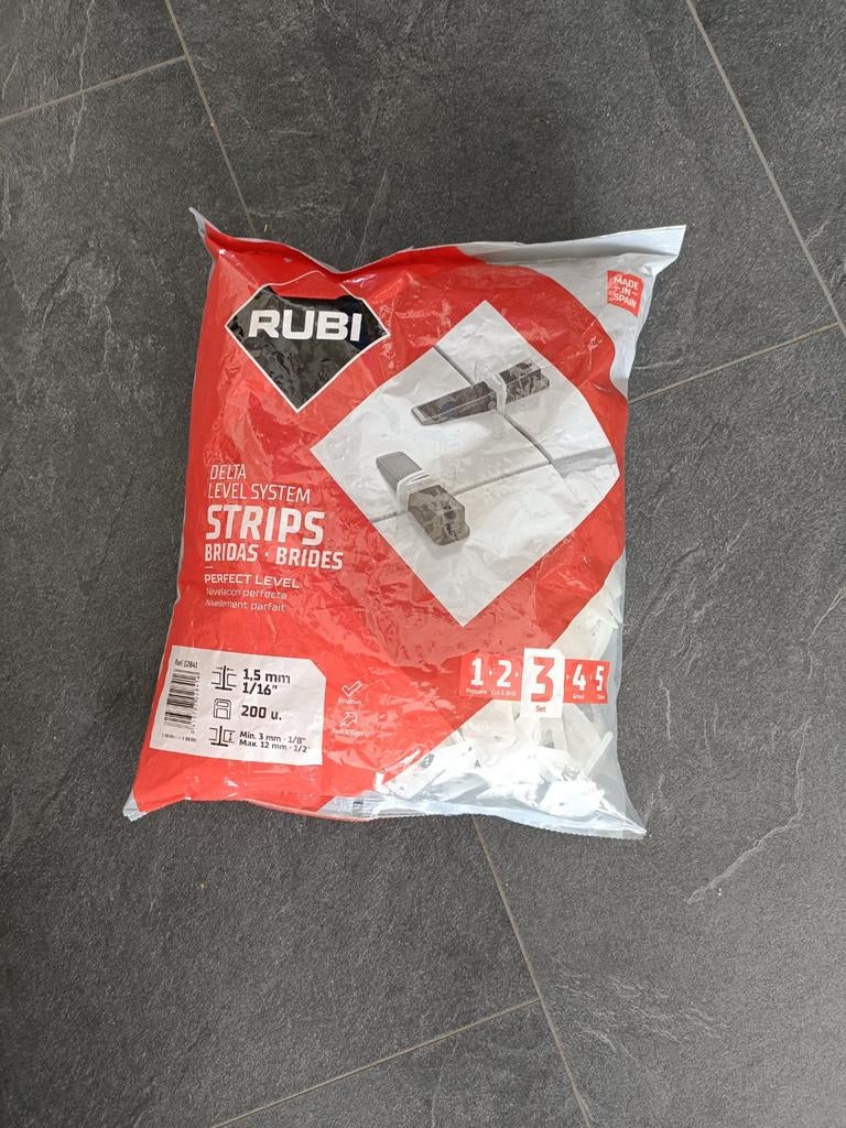 Tegel afstandhouders, Doe-het-zelf en Verbouw, Tegels, Ophalen, Wandtegels, Nieuw, Minder dan 20 cm