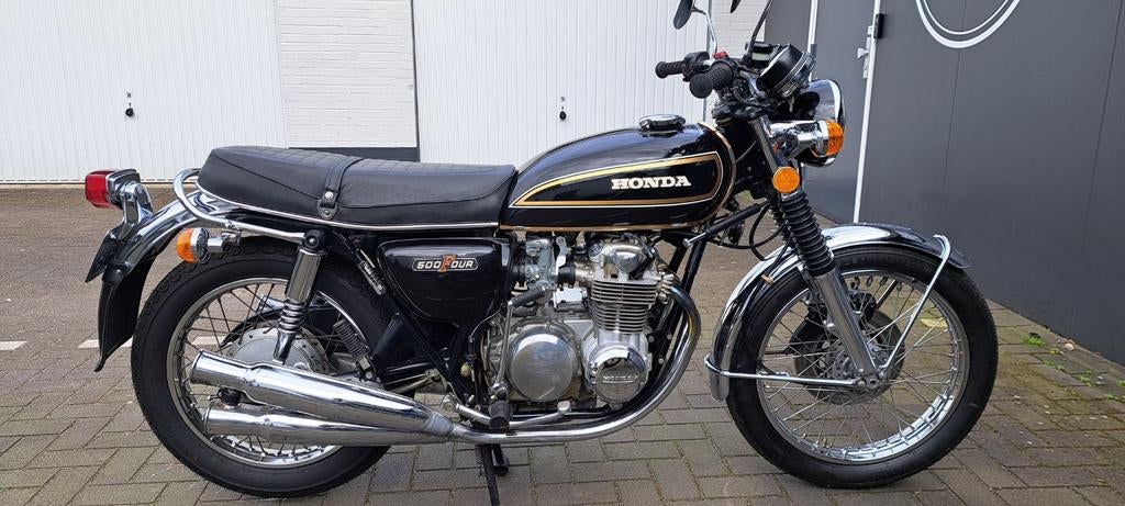 Honda CB500 uit 1977 NL motor, prachtige staat., Motoren, Motoren | Oldtimers, 4 cilinders, Motorrijbewijs A, Toermotor, 498 cc