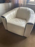 Te koop leren fauteuil merk Natuzzi, Huis en Inrichting, Fauteuils, Ophalen, Gebruikt, 75 tot 100 cm, Modern