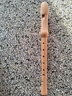 Houten sopraanblokfluit Sheffield, Muziek en Instrumenten, Ophalen of Verzenden, Gebruikt, Sopraan of Sopranino, Met koffer, hoes of etui