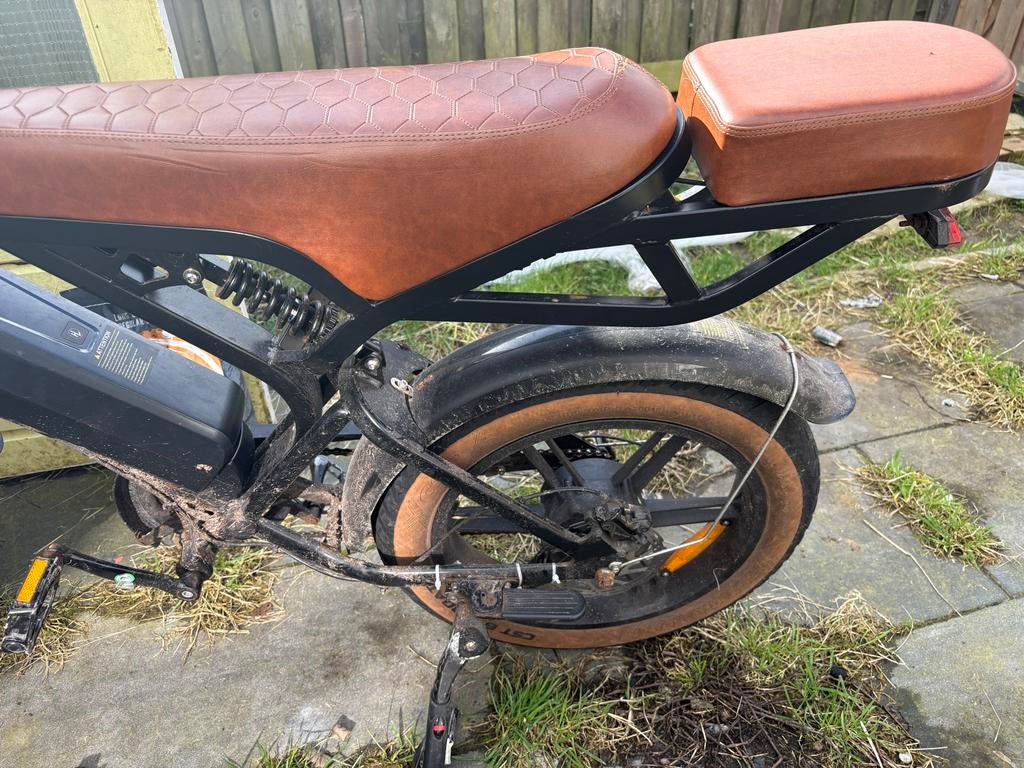 Stoere Fatbike met comfortabel zadel, Fietsen en Brommers, Elektrische fietsen, Gebruikt, 51 tot 55 cm, 50 km per accu of meer