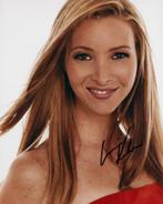 Foto Lisa Kudrow met Handtekening Gesigneerd FRIENDS, Verzenden, Zo goed als nieuw, Foto of Kaart