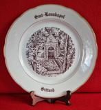 St.Rosakapel Sittard porselein bord bekend voor Sittardenaar, Ophalen of Verzenden