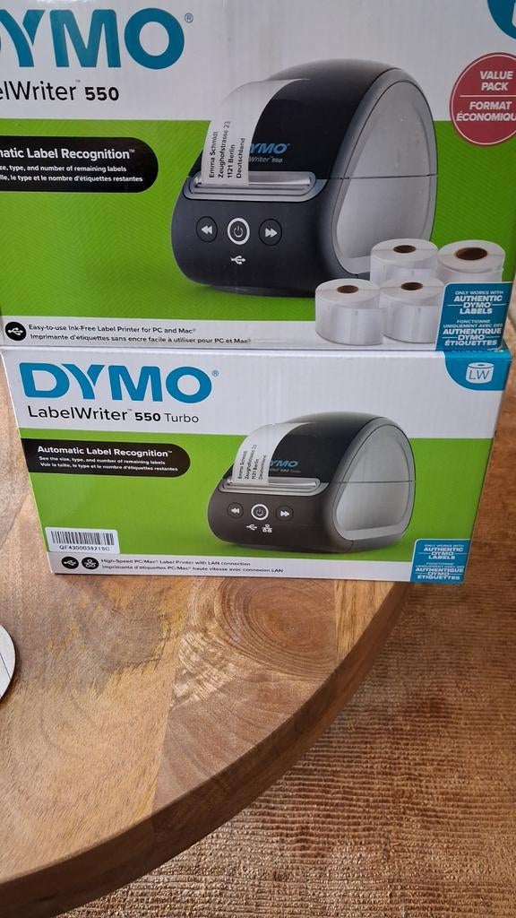 DYMO LabelWriter 450 & 550  Labelprinters (Nieuw), Ophalen of Verzenden, Nieuw, Etiket, DYMO
