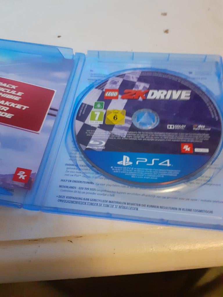 LEGO 2K Drive PS4 - Perfect voor kinderen!, 1 speler, Racen en Vliegen, Ophalen of Verzenden, Zo goed als nieuw