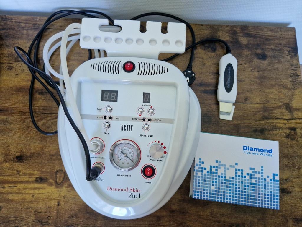 2-in-1 Microdermabrasie & Cavitatie Peeling Apparaat, Ophalen of Verzenden, Gehele gezicht