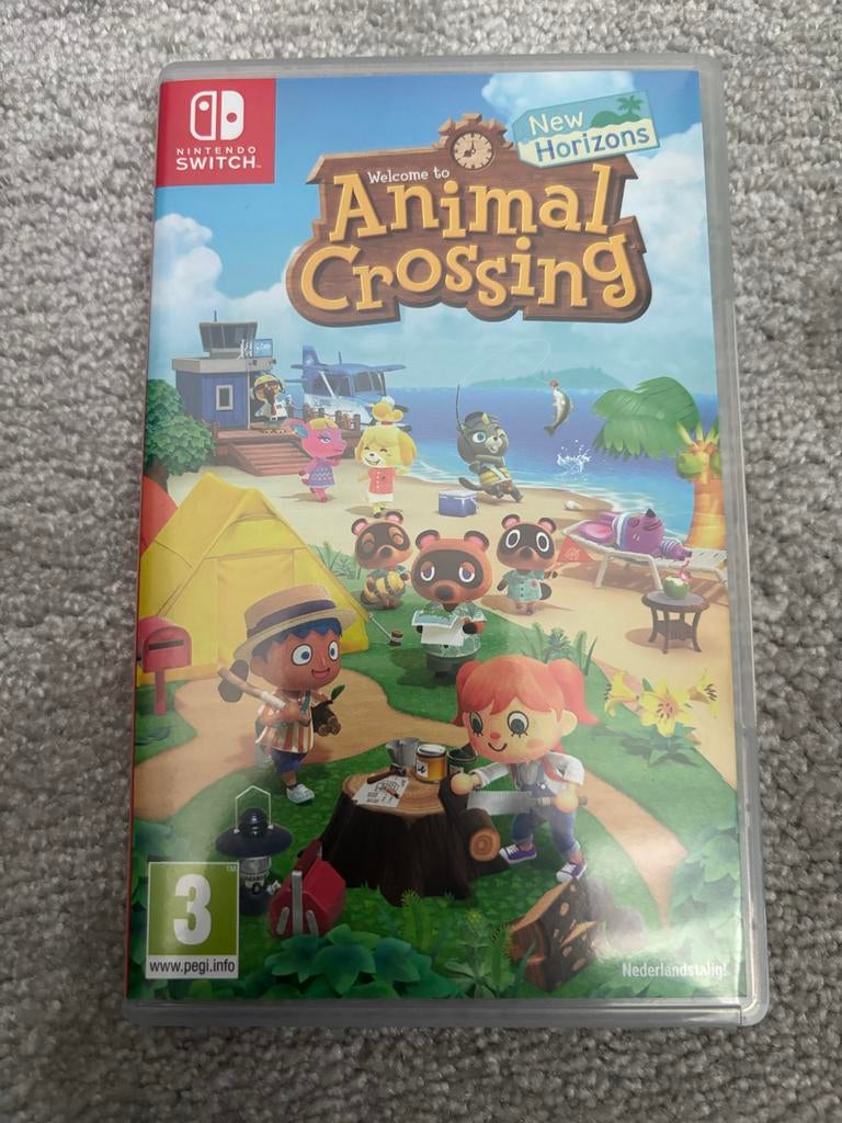 Animal Crossing: New Horizons (Switch, HOL), Spelcomputers en Games, Gebruikt, Eén computer, Ophalen of Verzenden, Simulatie