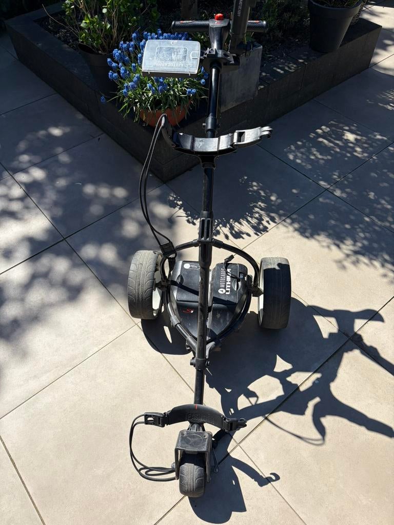 Motocaddy S1 elektrische golftrolley in heel goede staat!, Ophalen of Verzenden, Zo goed als nieuw, Golfkar