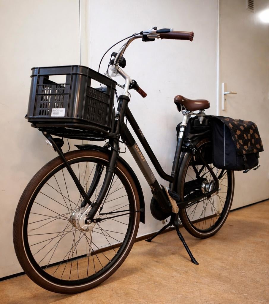 Giant Triple X elektrische fiets – rijdt goed!, Fietsen en Brommers, Elektrische fietsen, Ophalen, Minder dan 30 km per accu, Gebruikt