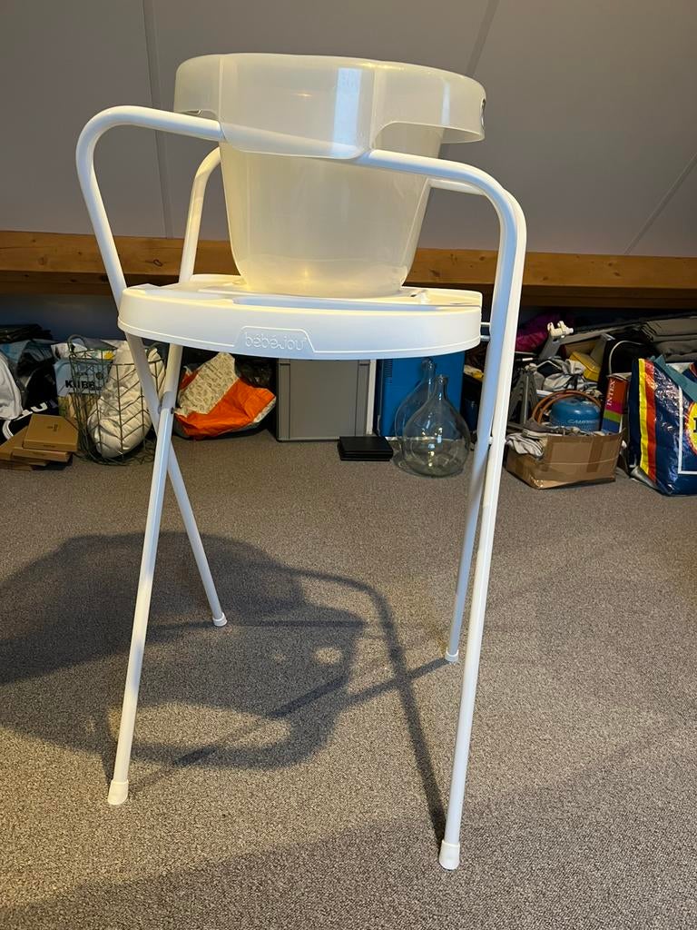 Bébé jou Tummy Tub met standaard Z.G.A.N., Kinderen en Baby's, Badjes en Verzorging, Ophalen, Tummy Tub, Zo goed als nieuw, Bébé-jou