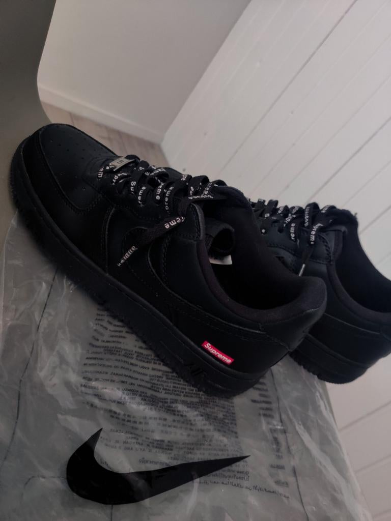 Nike Airforce 1 Supreme, Kleding | Heren, Schoenen, Zwart, Nike, Nieuw, Ophalen of Verzenden