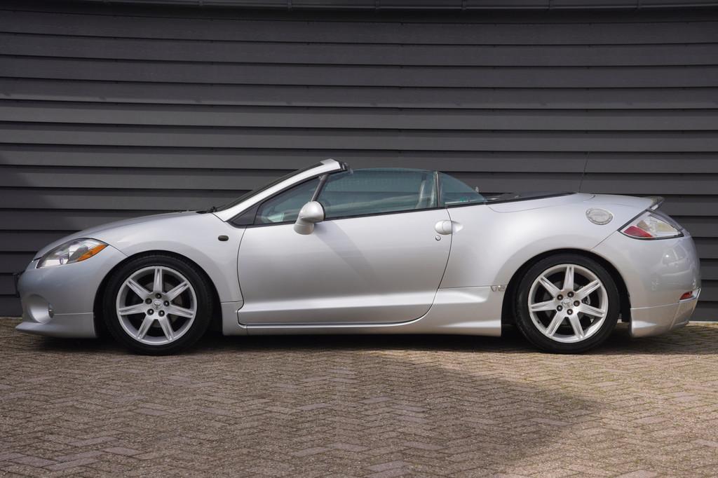 Mitsubishi Eclipse GT 3.8 V6 - CABRIO - LEDER - ROCKFORD FOS, Auto's, Mitsubishi, Gebruikt, 3828 cc, Cabriolet, 4 stoelen