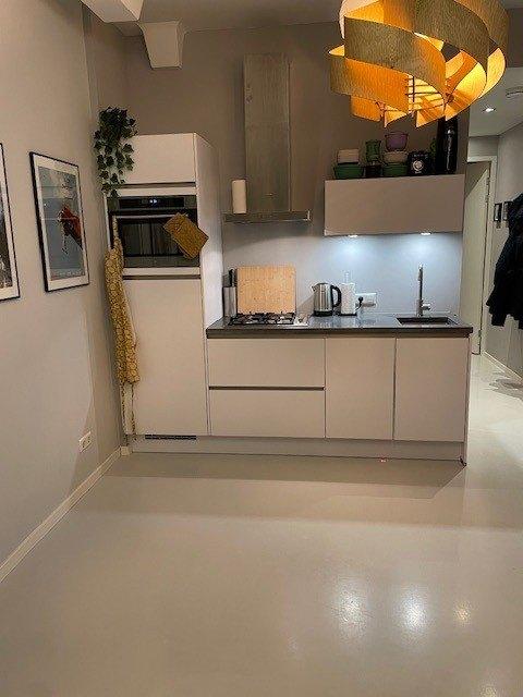 Keukenblok compleet, Huis en Inrichting, Keuken | Complete keukens, Ophalen, Gebruikt, Wit, Enkelwandige keuken