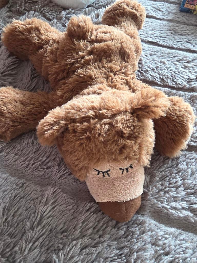 Schattige warmies beer ZGAN, Ophalen of Verzenden, Zo goed als nieuw