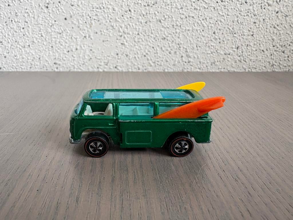 1969 Hot Wheels Volkswagen T2 Beach Bomb Redline serie, Hobby en Vrije tijd, Modelauto's | Overige schalen, Ophalen of Verzenden