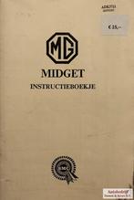 Handboek MG Midget Instructieboekje AKD3711DUT, Ophalen of Verzenden