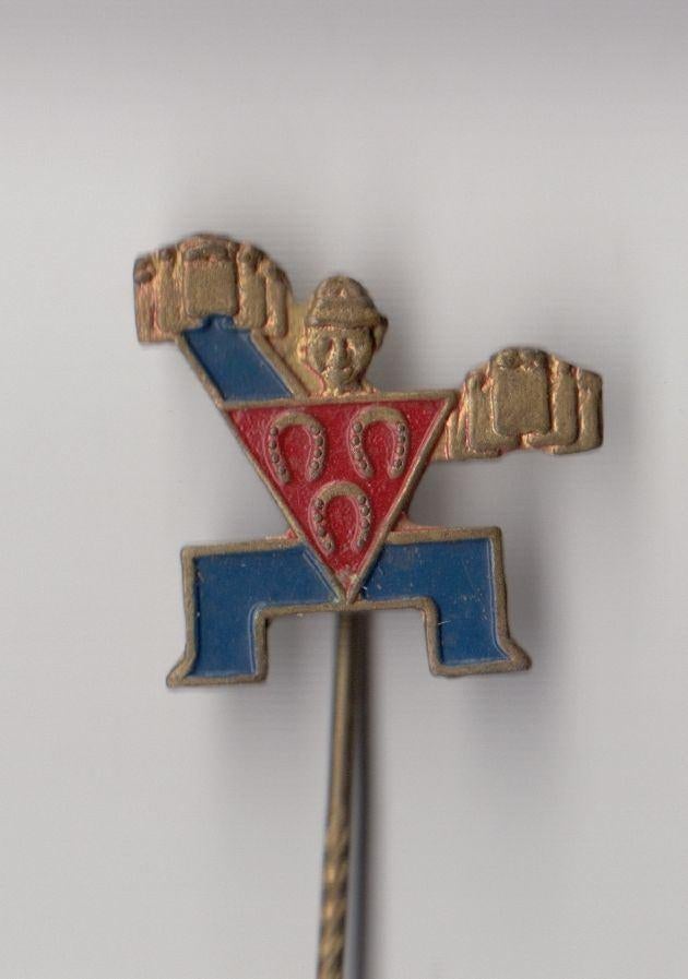 Drie Hoefijzers Breda Bier speldje, Gebruikt, Niet vindbaar, Niet vindbaar, Speldje of Pin