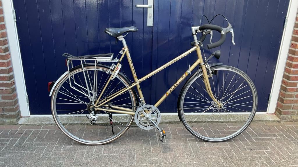 Gazelle Champion Mondial semi-race goudkleurig frame 60 cm, Ophalen of Verzenden, Zo goed als nieuw
