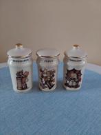 Hummel specerijen potjes,peper,oregano en rozemarijn, Ophalen of Verzenden, Zo goed als nieuw, Porselein, Kop en/of schotel