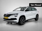 Skoda Karoq 1.5 TSI ACT Sportline Business | CANTON | ELEK.A, Auto's, 12 maanden, Stof, 4 cilinders, Wit