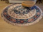 Rond vloerkleed - 233 cm diameter, Beige, Rond, Ophalen of Verzenden, Zo goed als nieuw