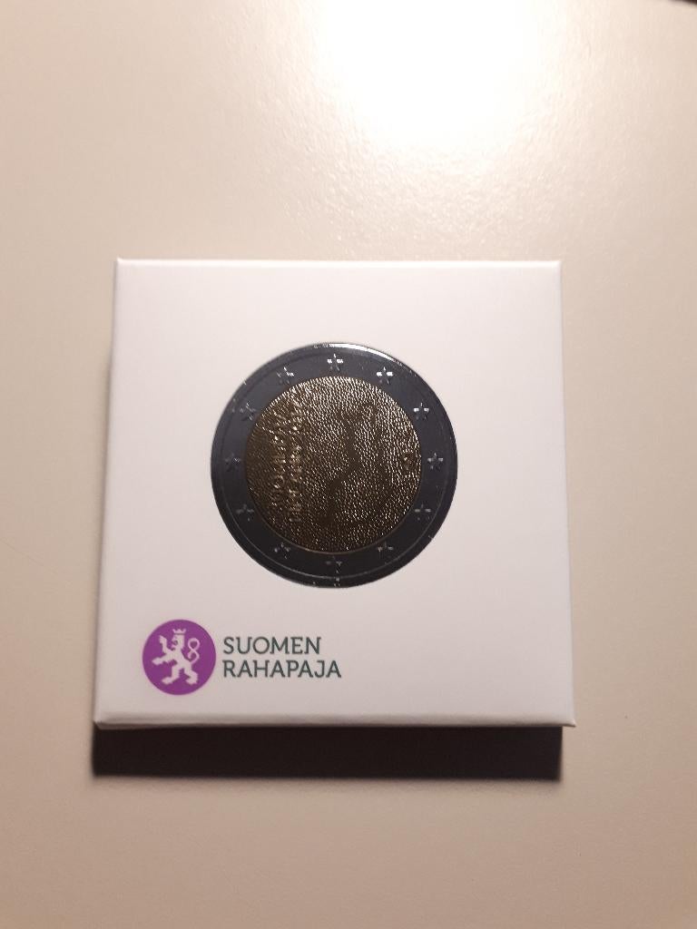 Finland 2017: 2 Euro 100 jaar Finland (PROOF, etui), Verzenden, Finland, 2 euro