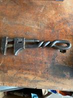 Antieke moersleutel met een gedraaide handgreep, ca. 1900, Antiek en Kunst, Antiek | Gereedschap en Instrumenten, Ophalen of Verzenden