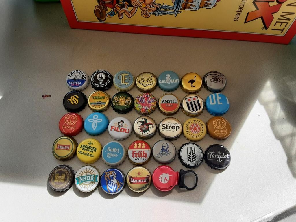 Diverse kroonkurken / bierdoppen - Verzameling, Verzamelen, Ophalen of Verzenden, Gebruikt, Overige typen, Overige merken