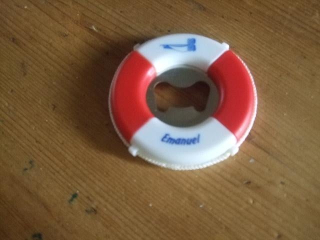 Grolsch opener i.v.v. boei Emanuel, Ophalen of Verzenden, Nieuw, Flesopener, Grolsch