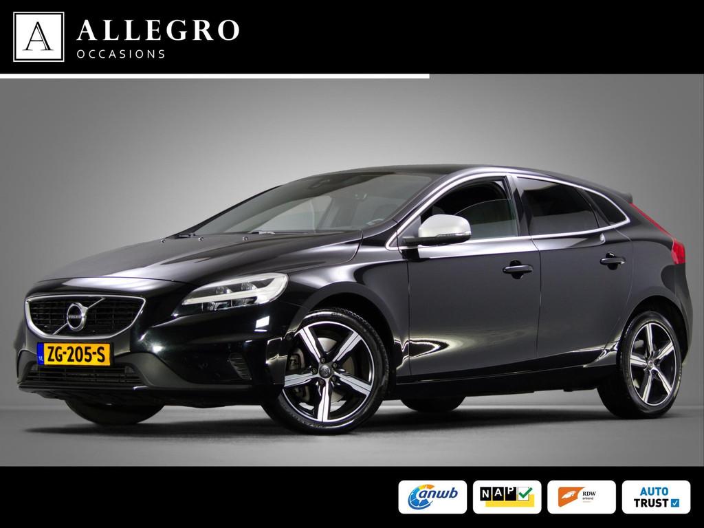 Volvo V40 1.5 T3 Polar+ Sport (PANORAMADAK, ACHTERUITRIJCAME, 4 cilinders, 700 kg, Zwart, Bedrijf