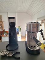 DeLonghi Koffiemachine met Graef Grinder + Accessoires, Ophalen, Gebruikt, Koffiemachine, 2 tot 4 kopjes