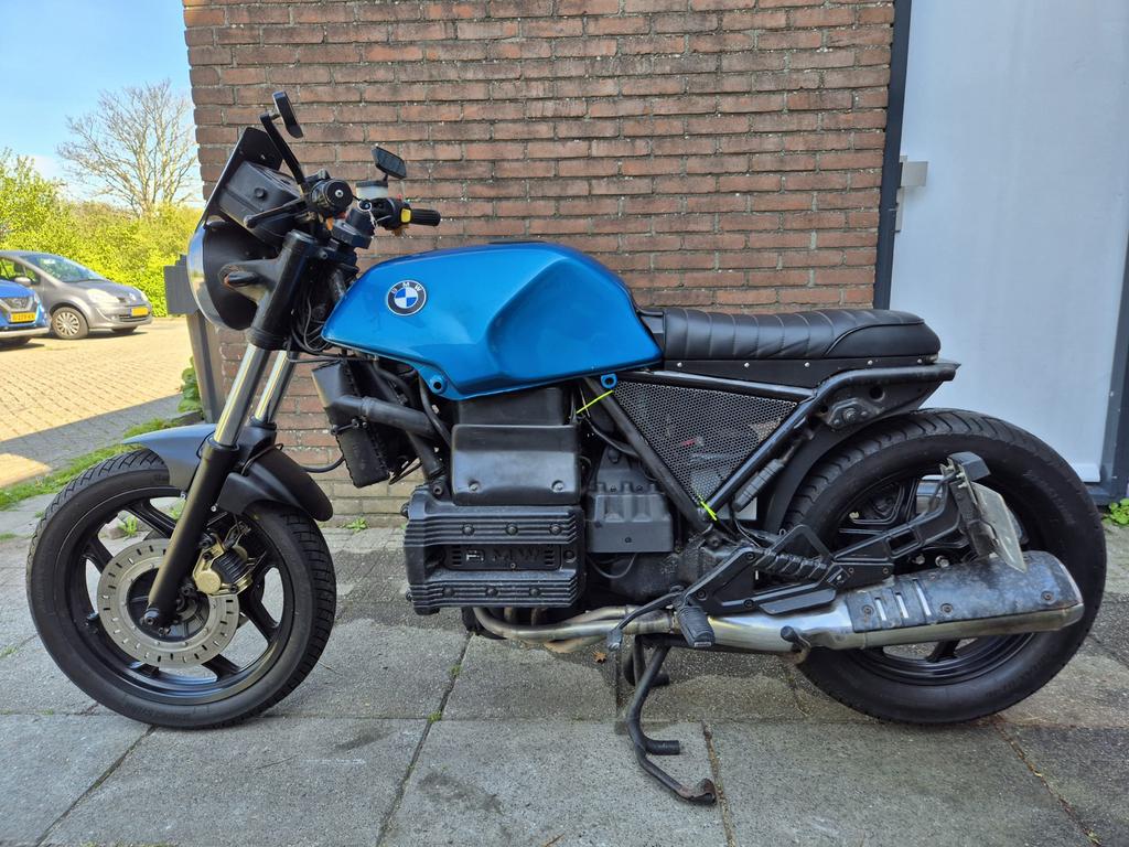 BMW K75 Cafe Racer, Motoren, Cardan-aandrijving, Gebruikt, 3 cilinders, Particulier