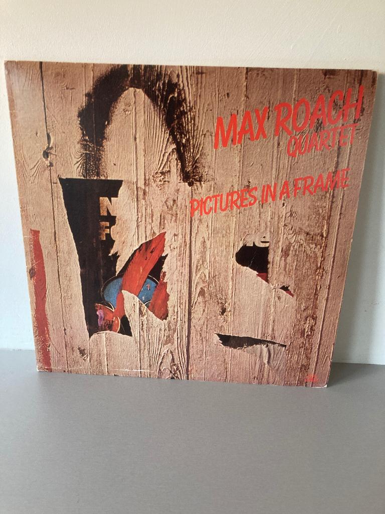 Max Roach Pictures in Frame LP, 1960 tot 1980, Gebruikt, Ophalen of Verzenden, 12 inch