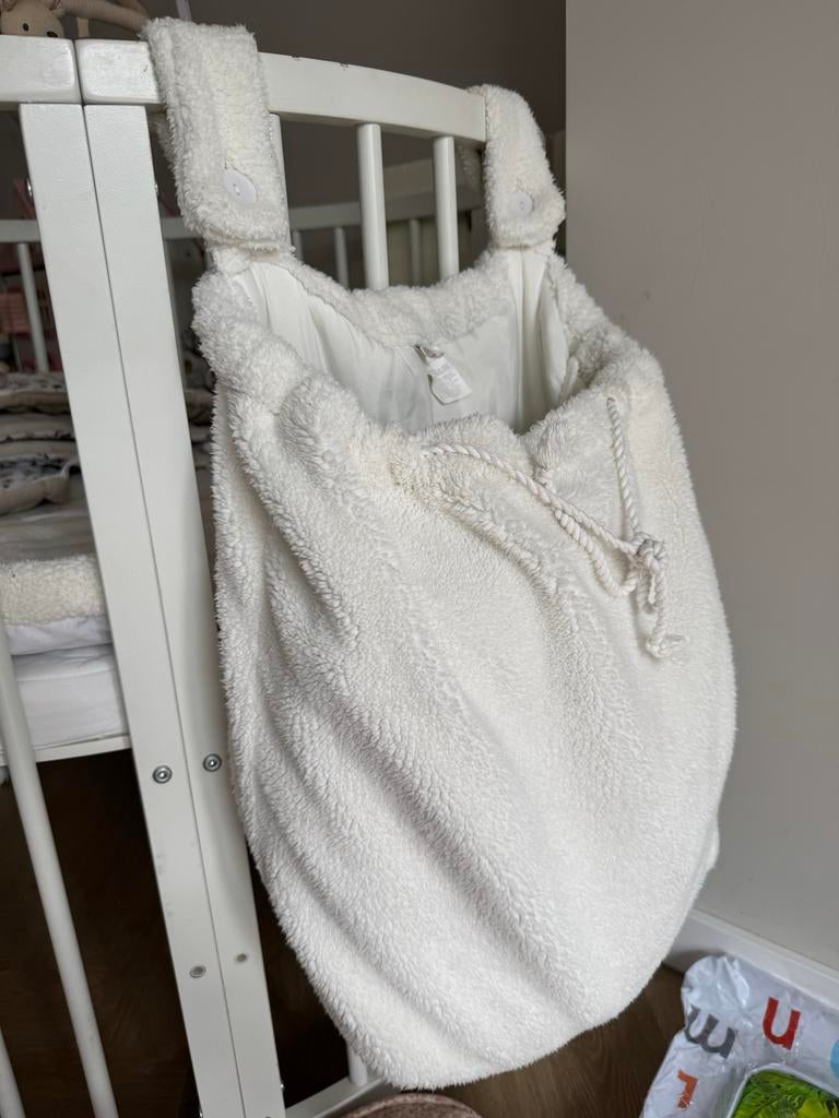 Witte teddy boxzak, Ophalen of Verzenden, Zo goed als nieuw