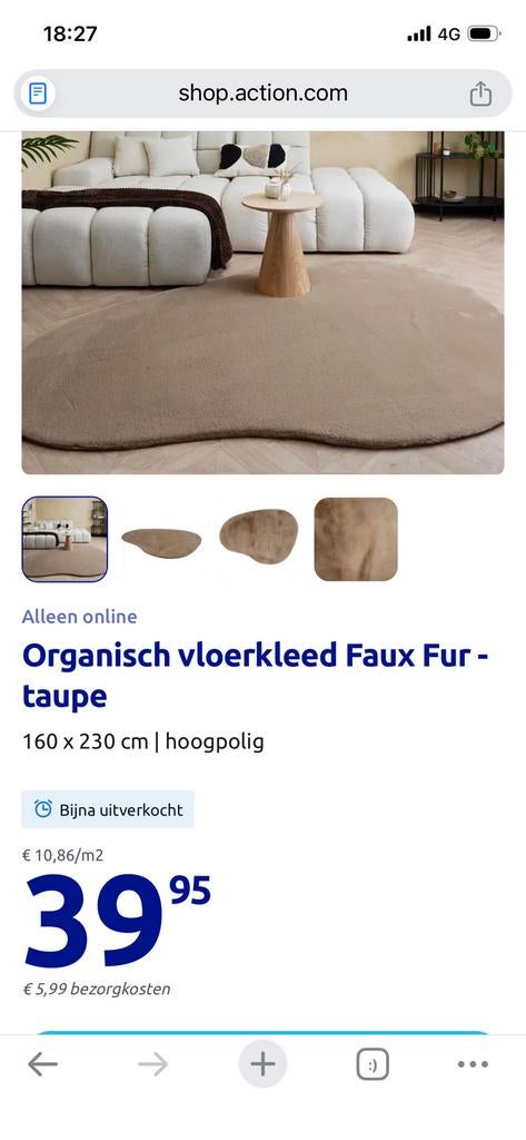 Nieuw vloerkleed, Ophalen, Nieuw, 150 tot 200 cm, Overige vormen