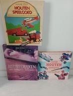3 boeken voor de hobbyist: Houtbewerking en Meubel maken, Ophalen of Verzenden