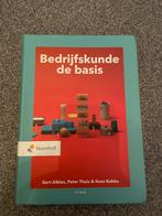 Bedrijfskunde de basis 6e druk, Boeken, Studieboeken en Cursussen, Ophalen of Verzenden, Beta, Nieuw, HBO